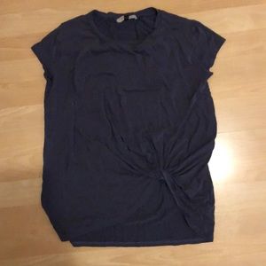 Purple work shirt